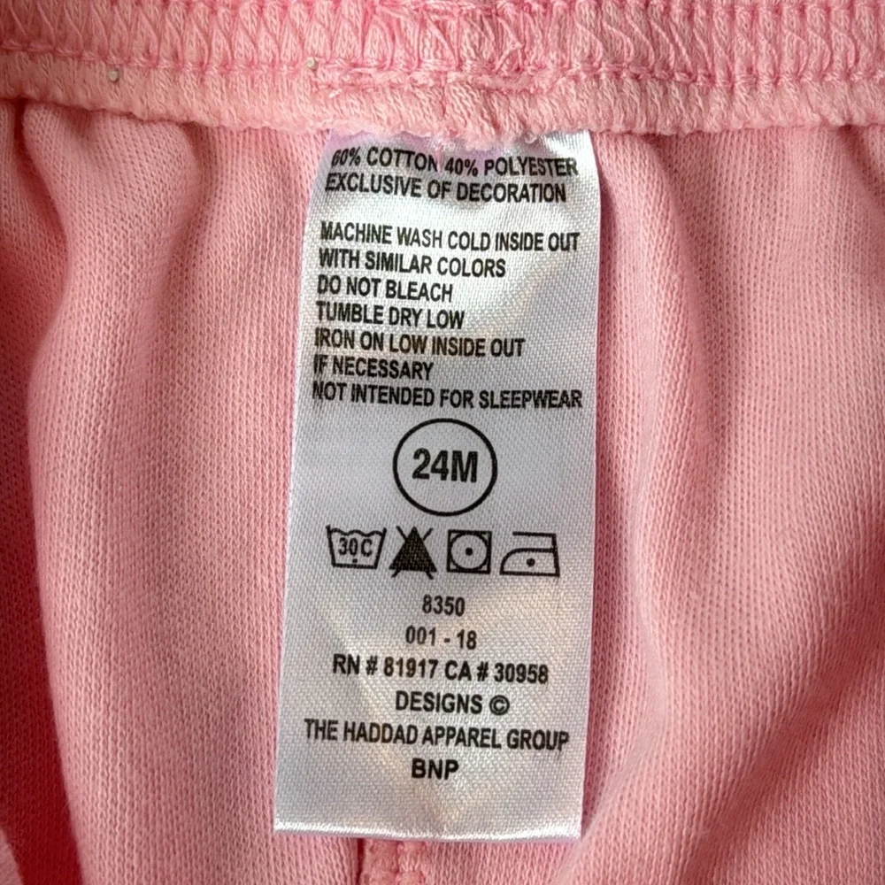 Baby Girls Detroit Tigers 2 Piece Outfit Pink White 24 Months Onesie Shorts - Picture 7 of 10